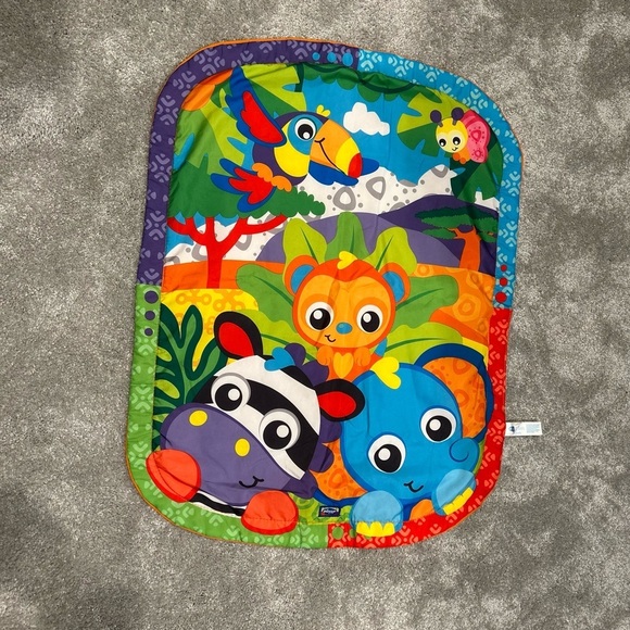playgro Other - Playgro Colorful Animal Play Mat for Infant Baby Gently Used